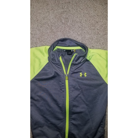 (2) Under Armour Sweatshirts 3T&4T Yellow & Orange - Picture 5 of 5